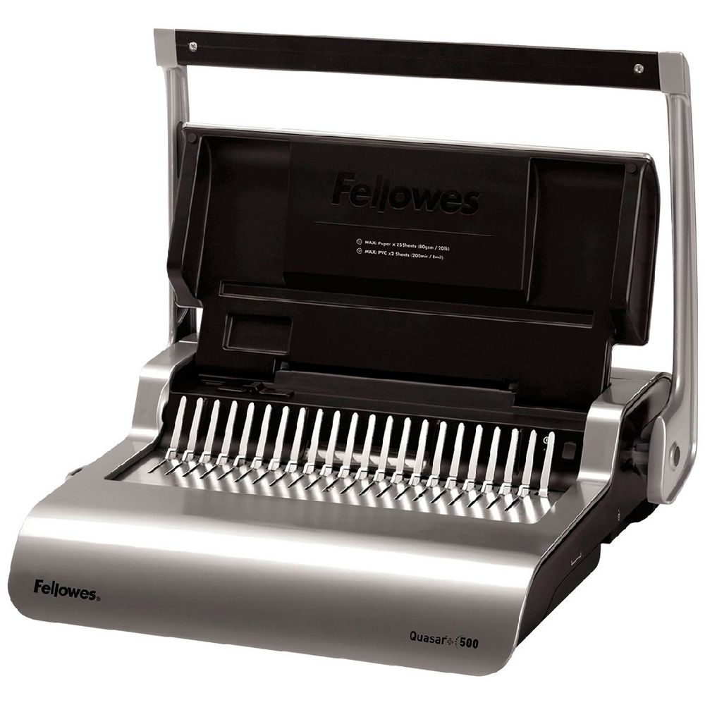 NEW Fellowes Quasar+ Comb Binding Machine 500 Binder 43859651252 eBay