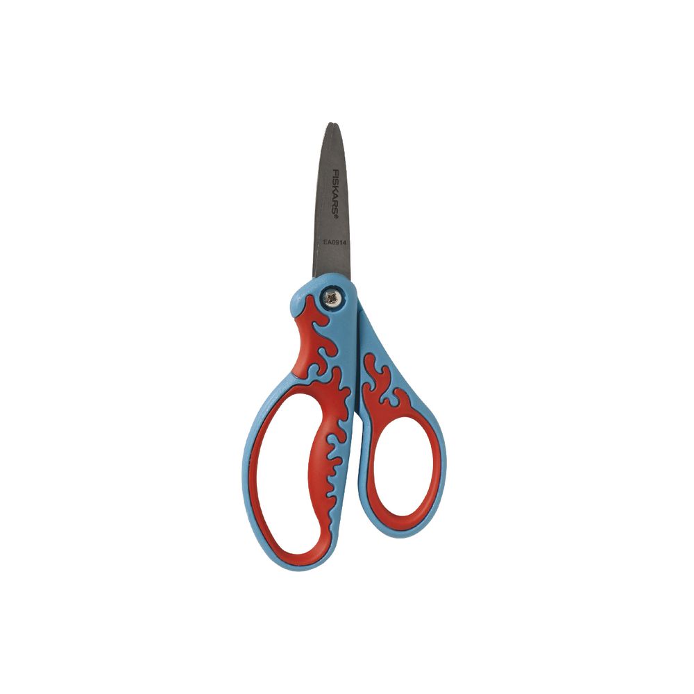 Fiskars Left Handed Scissors Soft Grip No.5