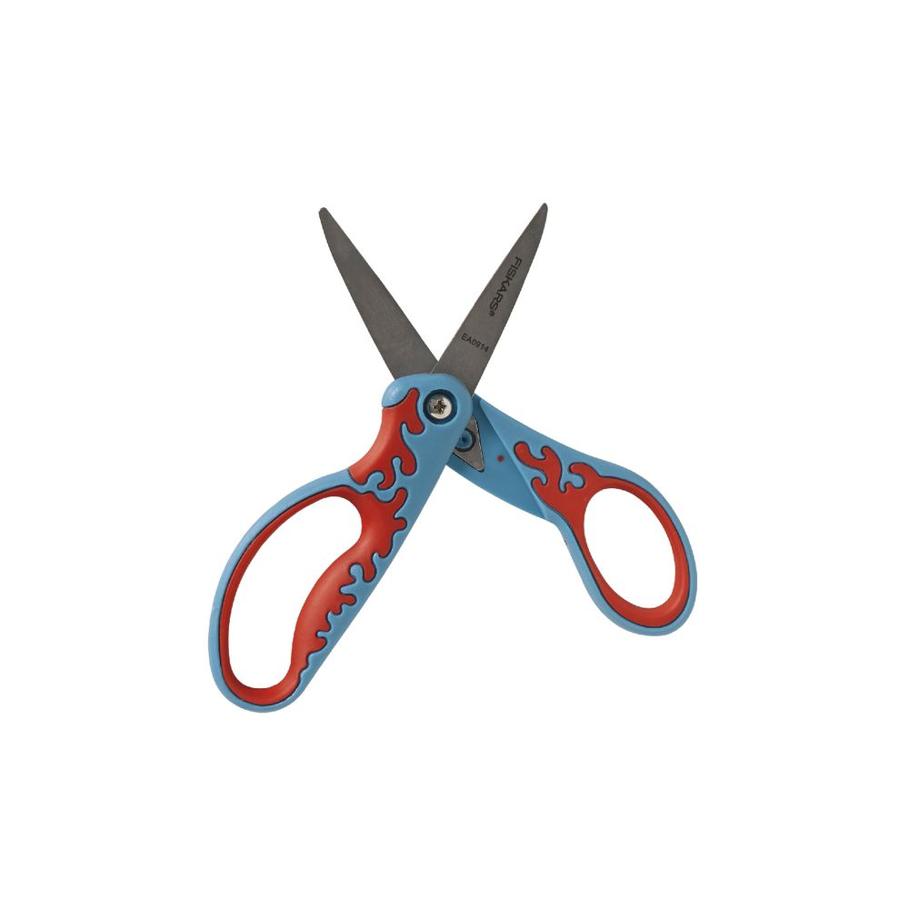Fiskars Left Handed Scissors Soft Grip No.5