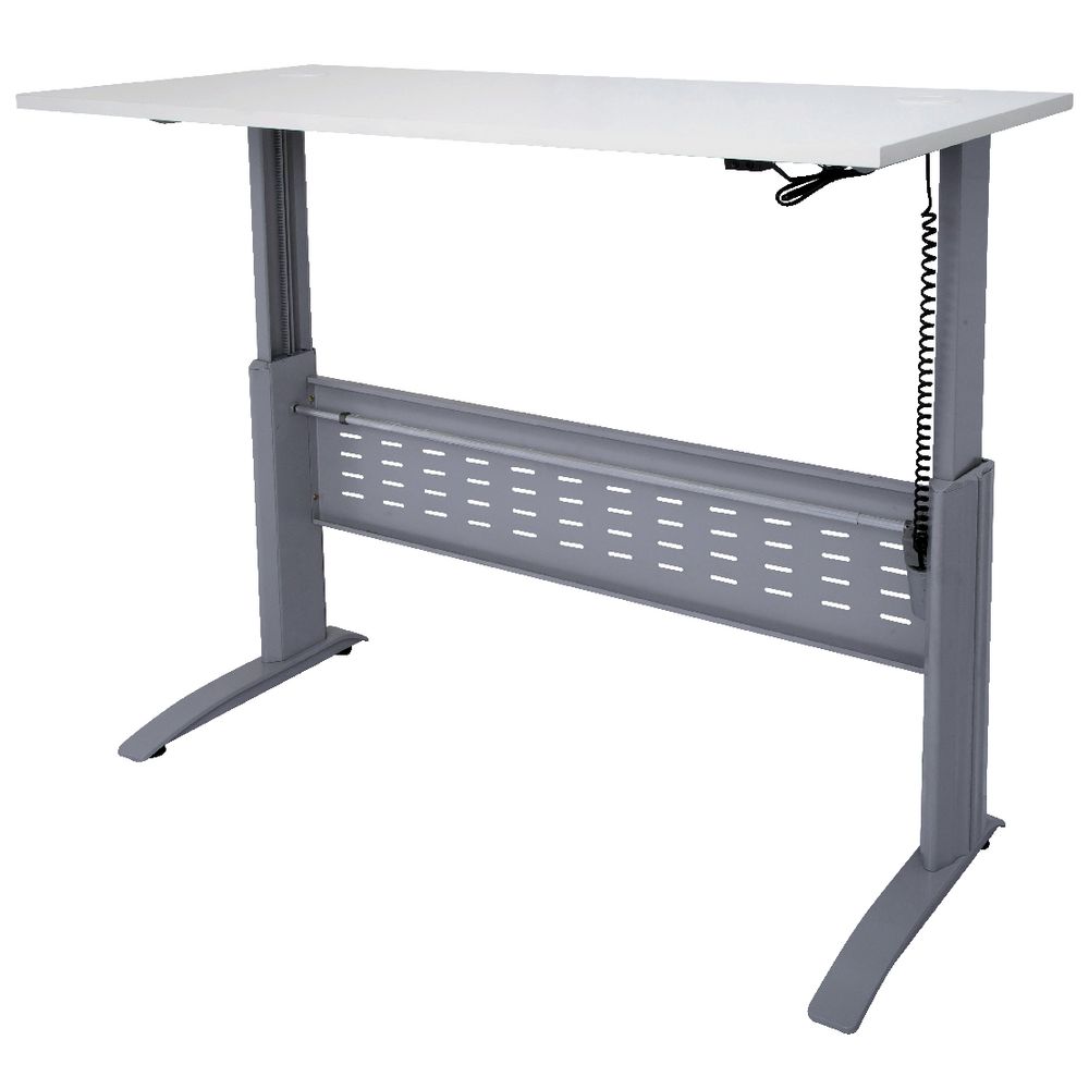 Rapidspan Electric Height Adjustable Desk 1800 x 700mm White