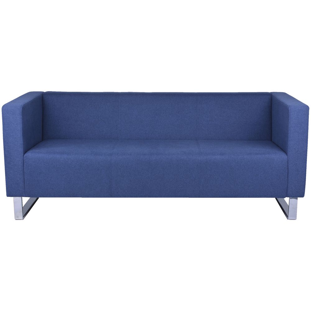 Rapidline Enterprise 3 Seat Lounge Chair Blue
