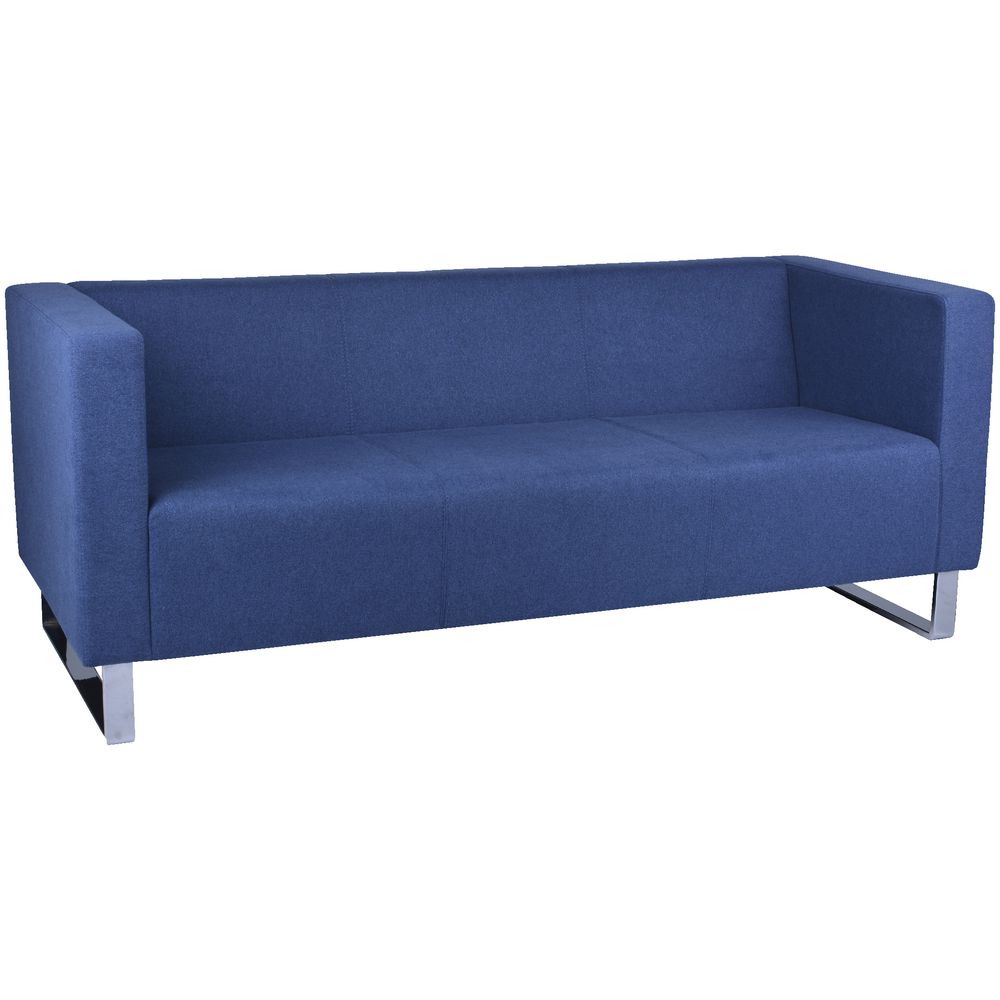 Rapidline Enterprise 3 Seat Lounge Chair Blue