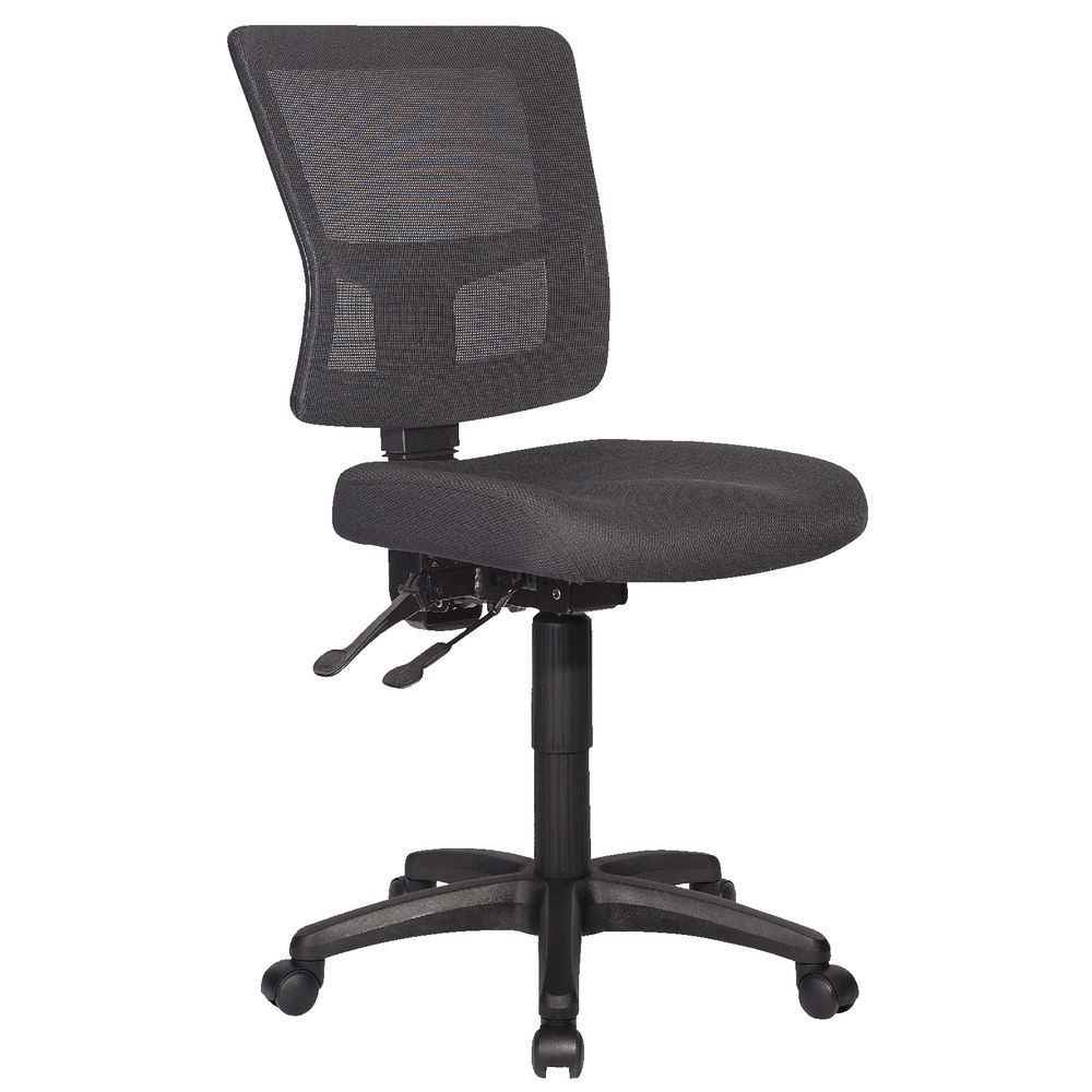 Rapidline River Operator Chair Mesh Back Black