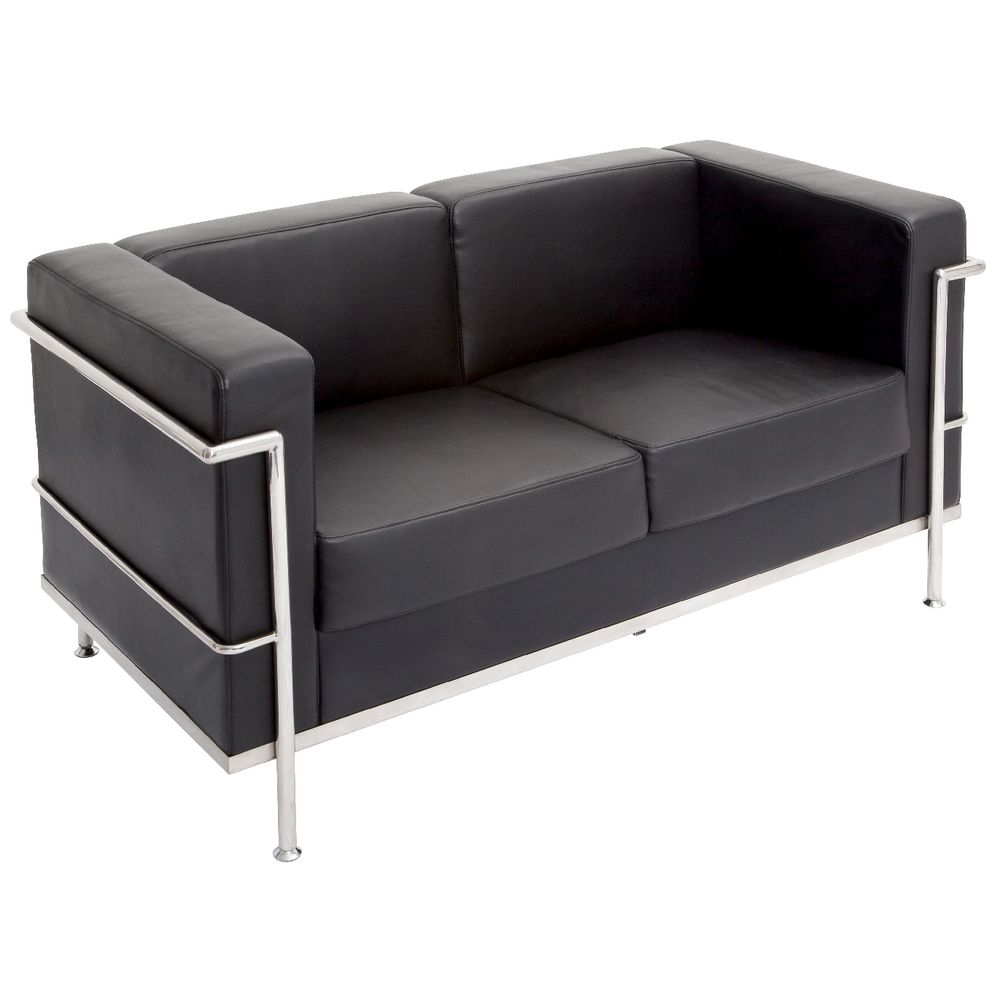 Rapidline Space Lounge 2 Seater Black