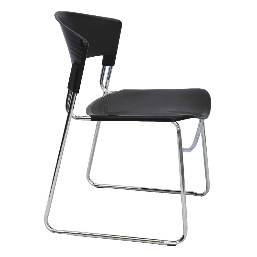 Rapidline Zola Stackable Chair Black