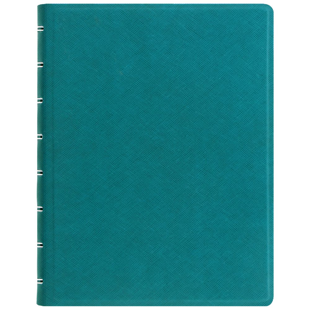 Filofax Saffiano A5 Organiser with Notebook Aqua