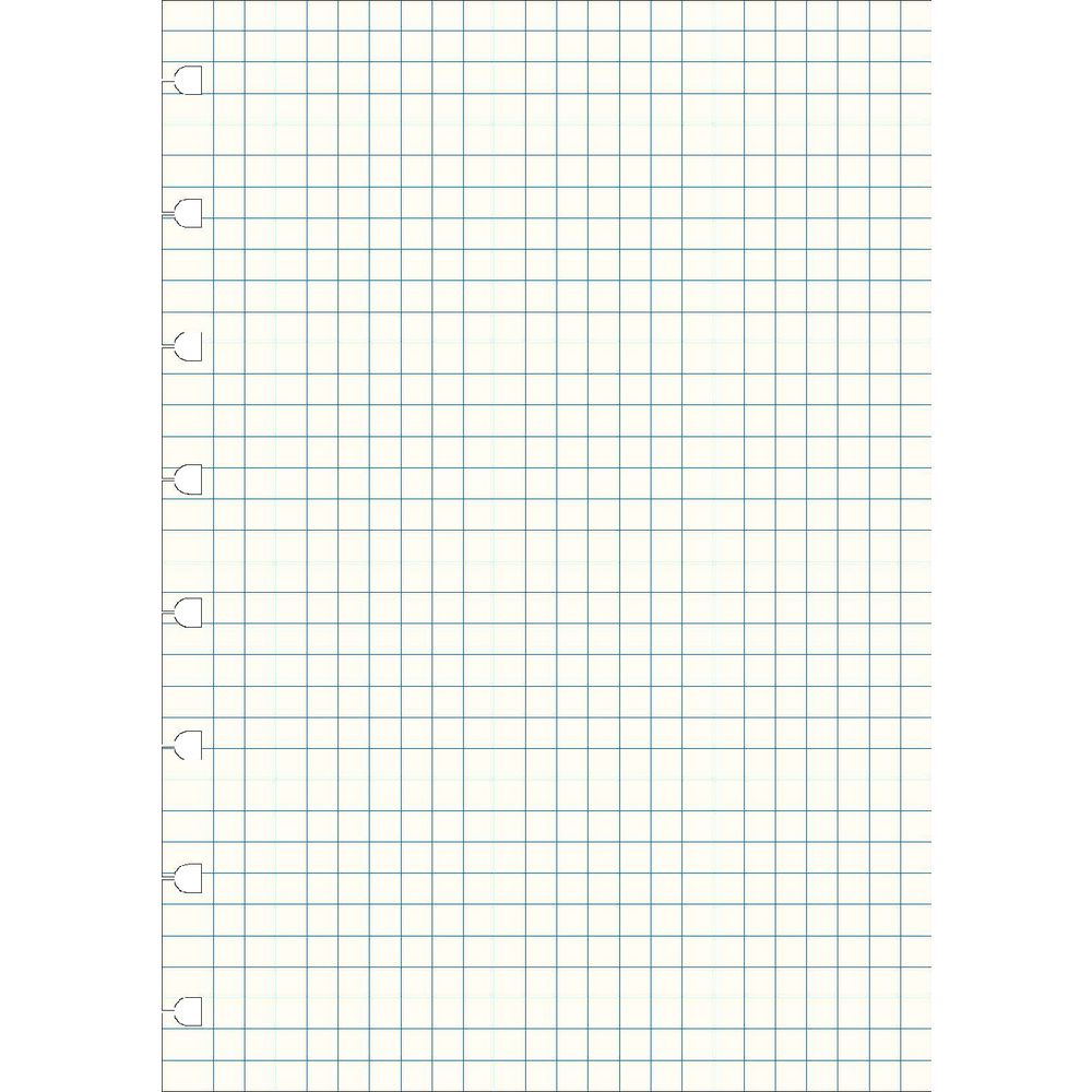 Filofax A5 Squared Notes White