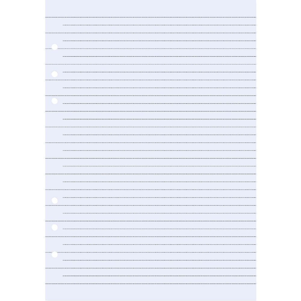 Filofax Ruled Notepaper White