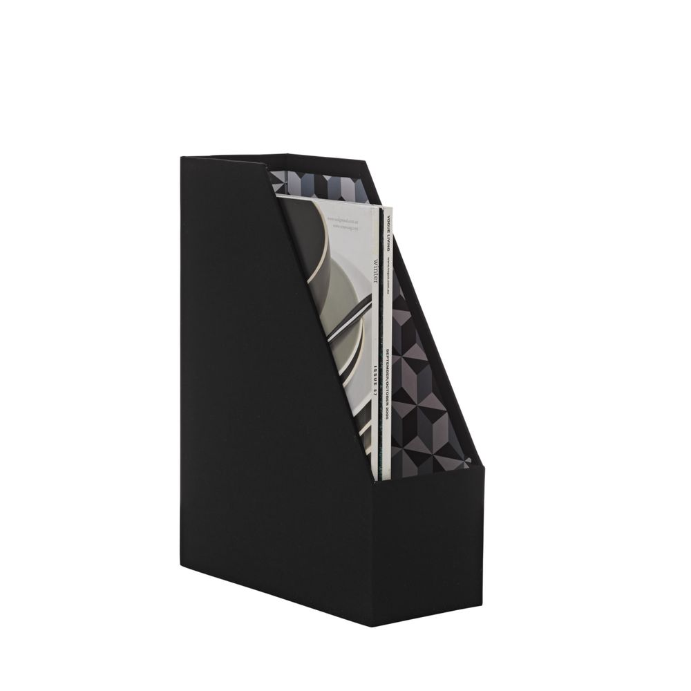 Magazine File Cloth Black