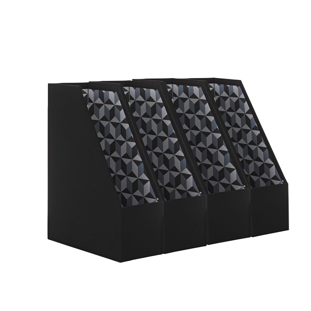 Magazine File Cloth Black