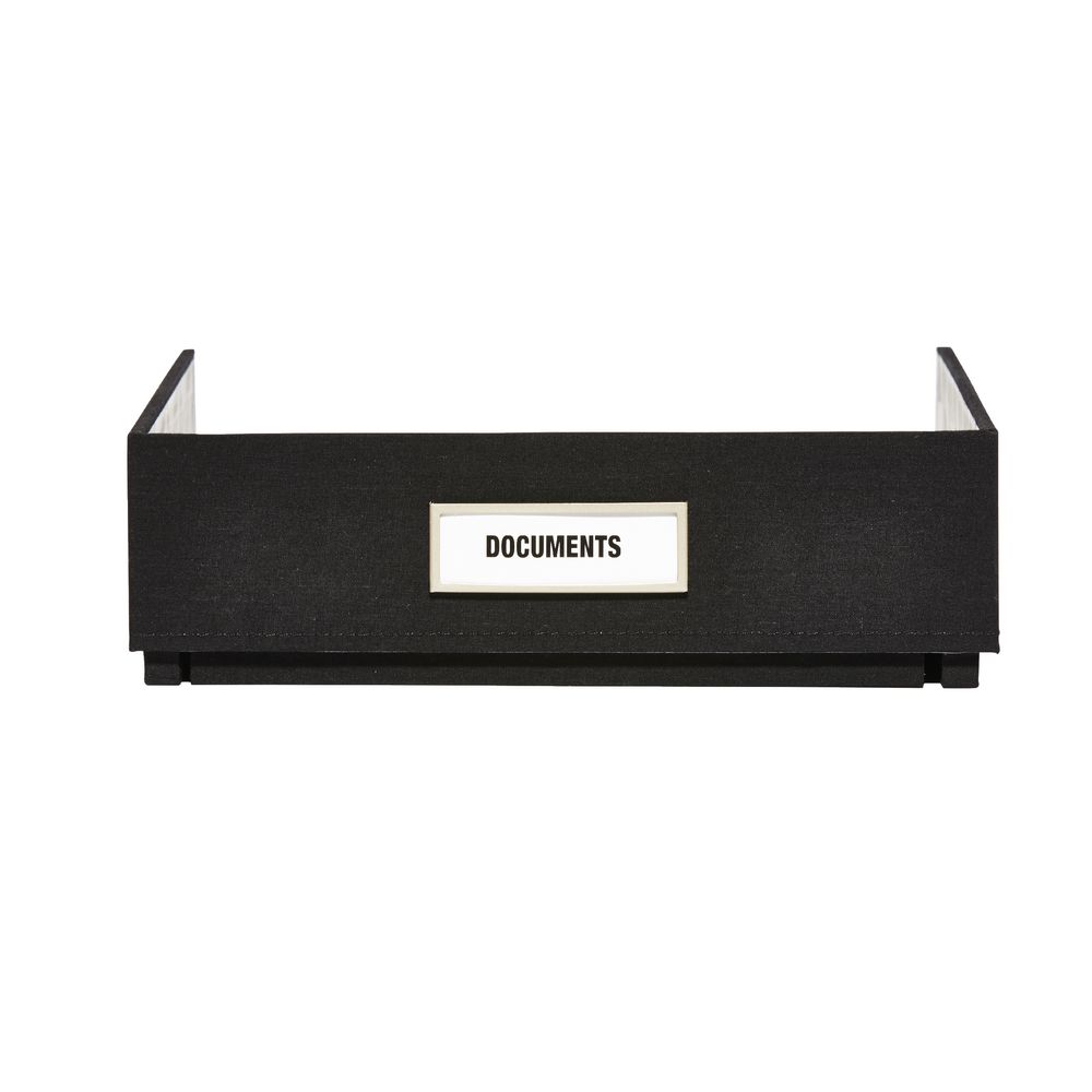 A4 Document Tray Cloth Black