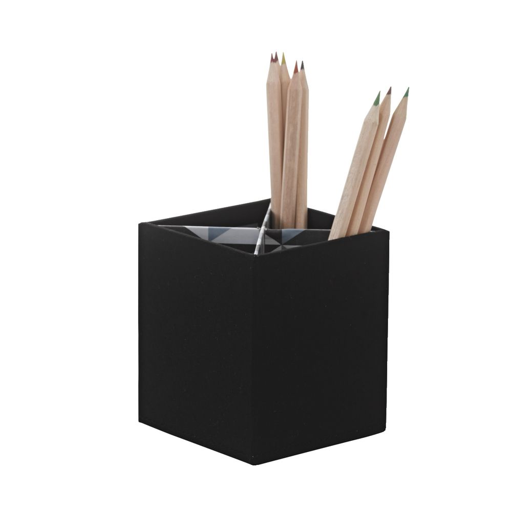 Cloth Pen Cup Black