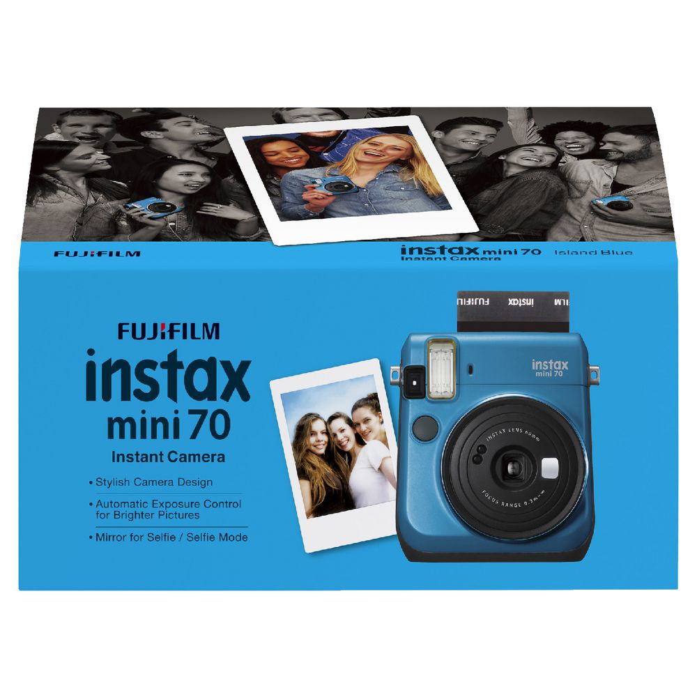 Fujifilm Instax Mini 70 Instant Camera Blue