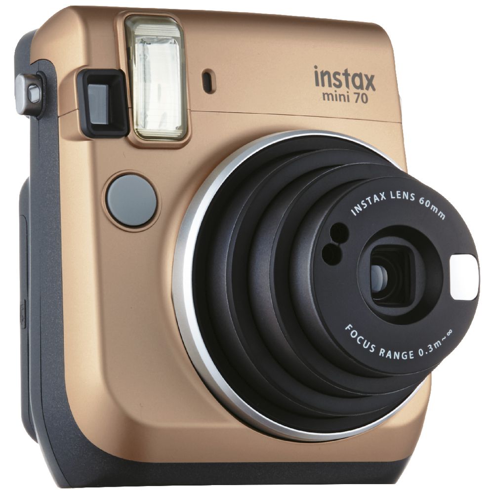 Fujifilm Instax Mini 70 Instant Camera Gold