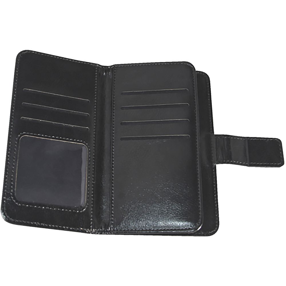 Cleanskin Flip Wallet Case Black Samsung Galaxy S8