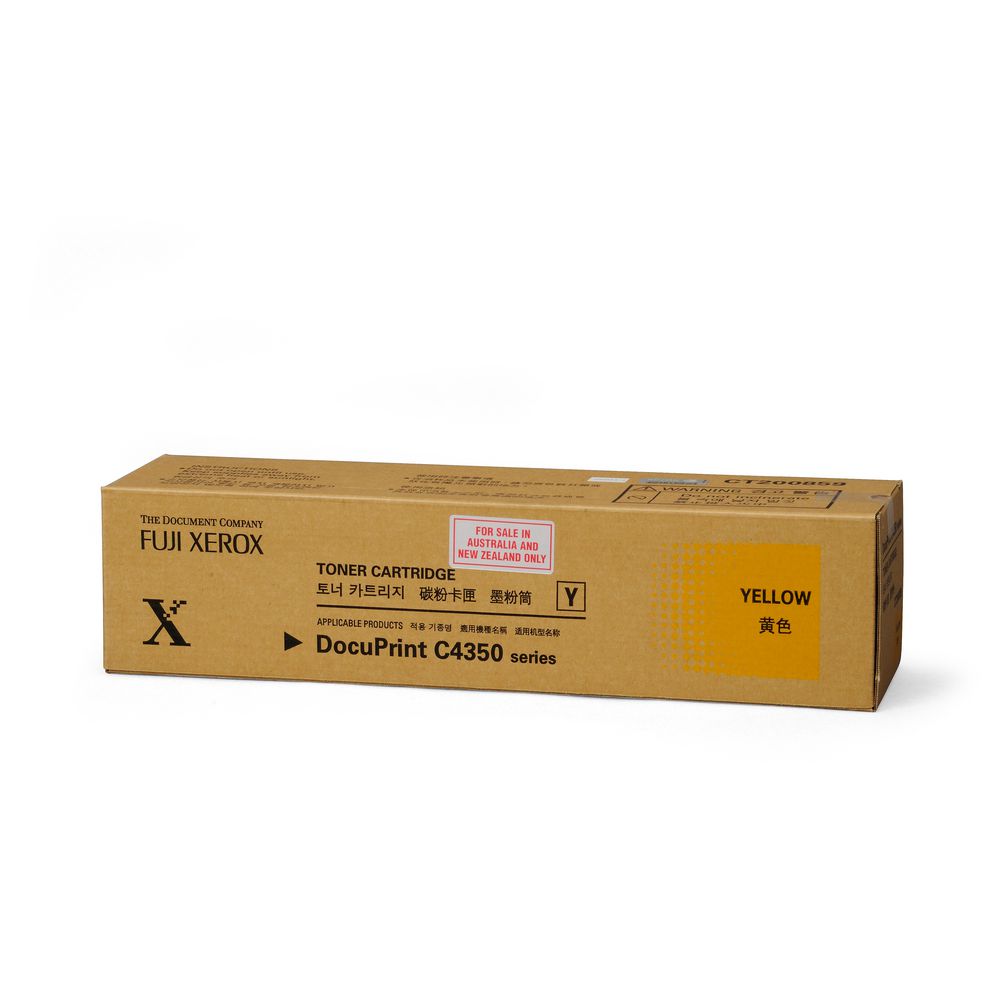 Fuji Xerox Toner Cartridge Yellow C4350