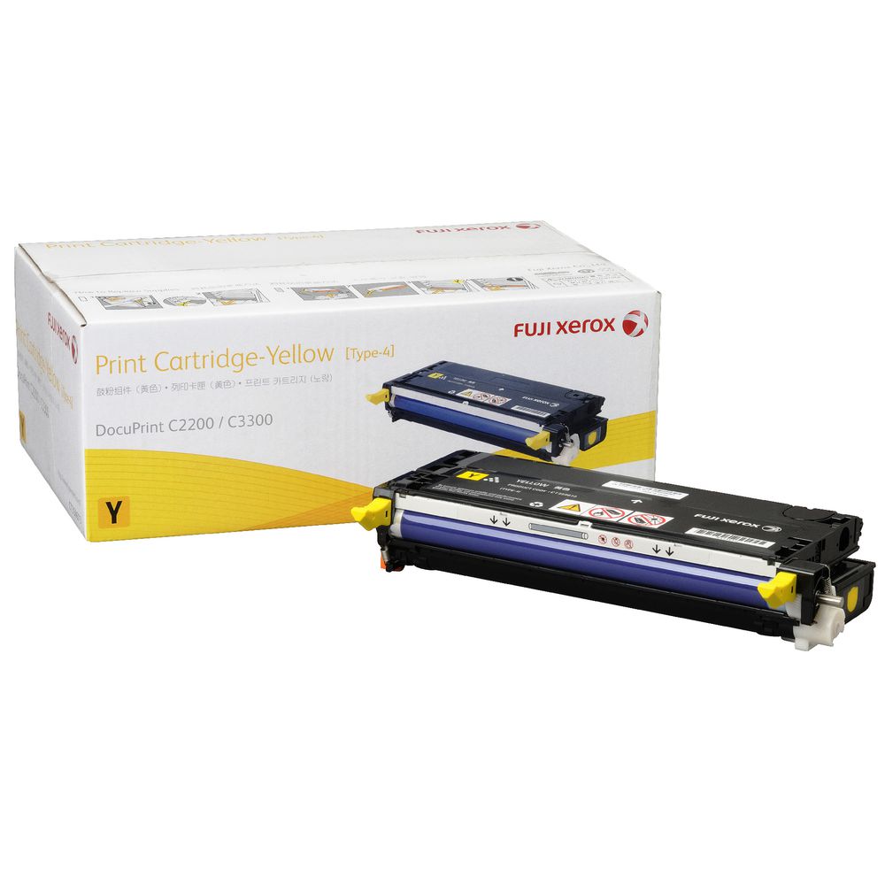 Fuji Xerox Toner Cartridge Yellow C2200/3300