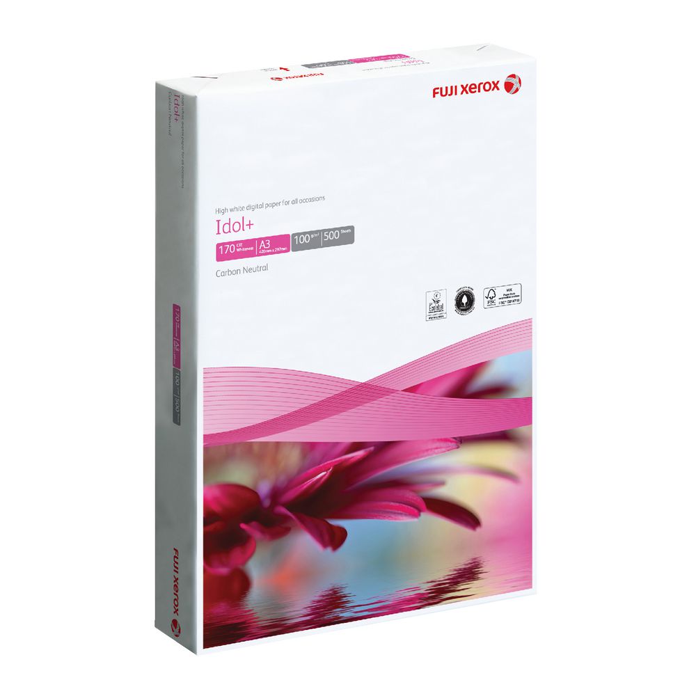 Fuji Xerox Idol+ 100gsm A3 Copy Paper 500 Sheet Ream
