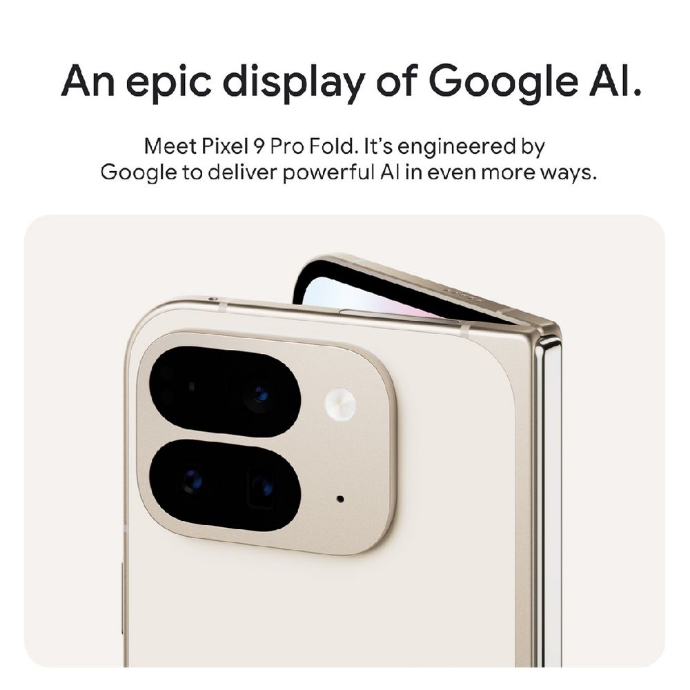 Google Pixel 9 Pro Fold 5G Smartphone 512GB Porcelain