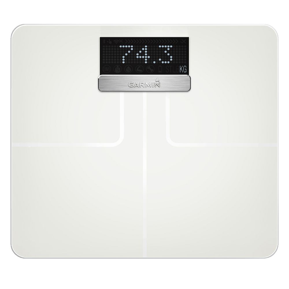Garmin Index Smart Scale White