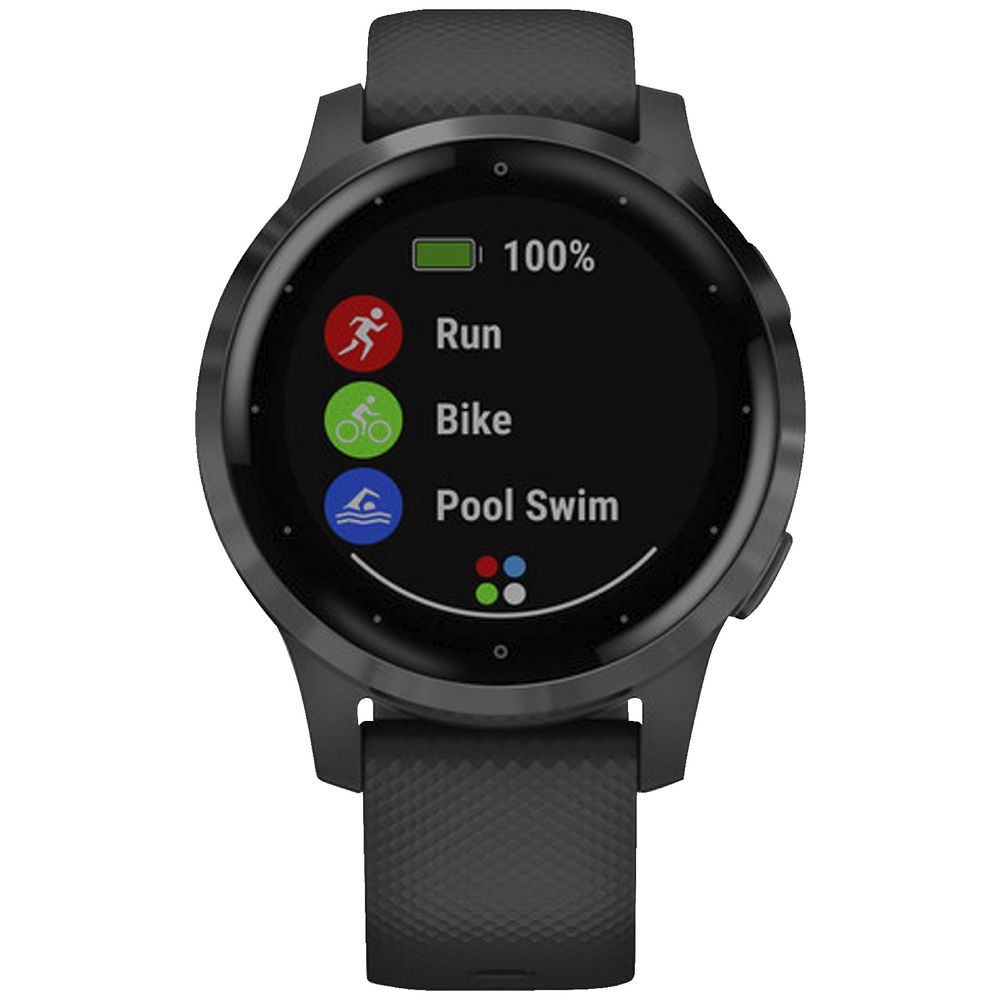 Garmin vivoactive 4s Smart Watch White and Rose Gold | Officeworks