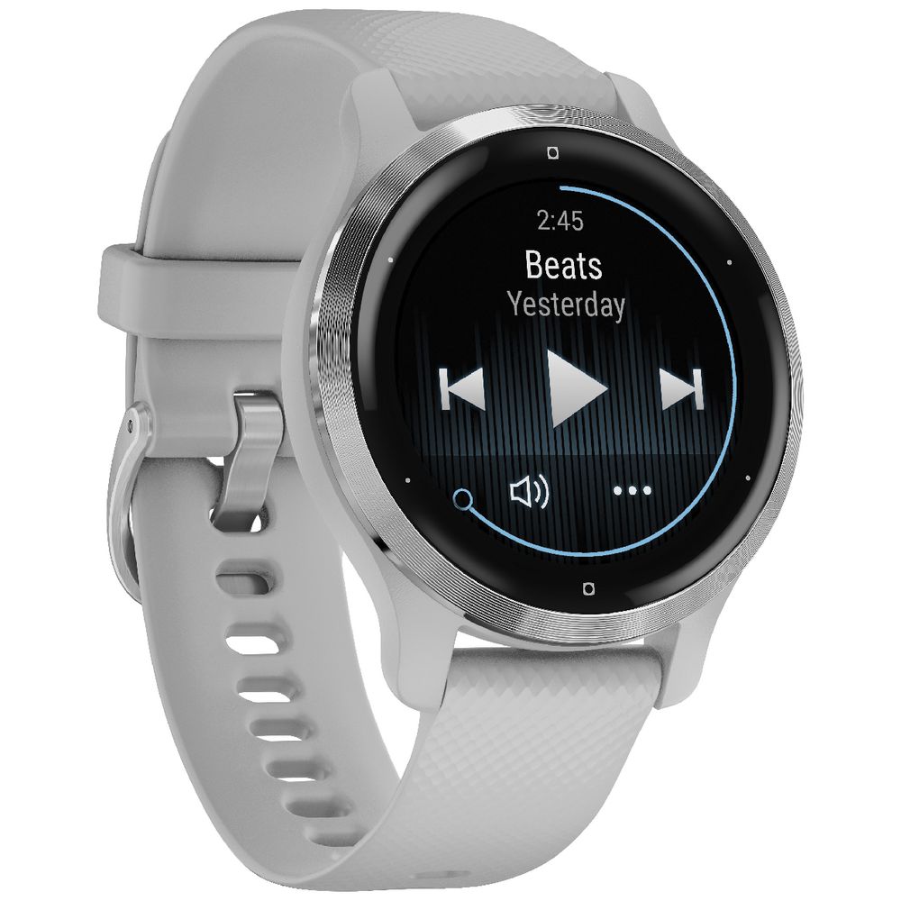 Garmin Venu 2S GPS Smartwatch Silver/Grey | Officeworks
