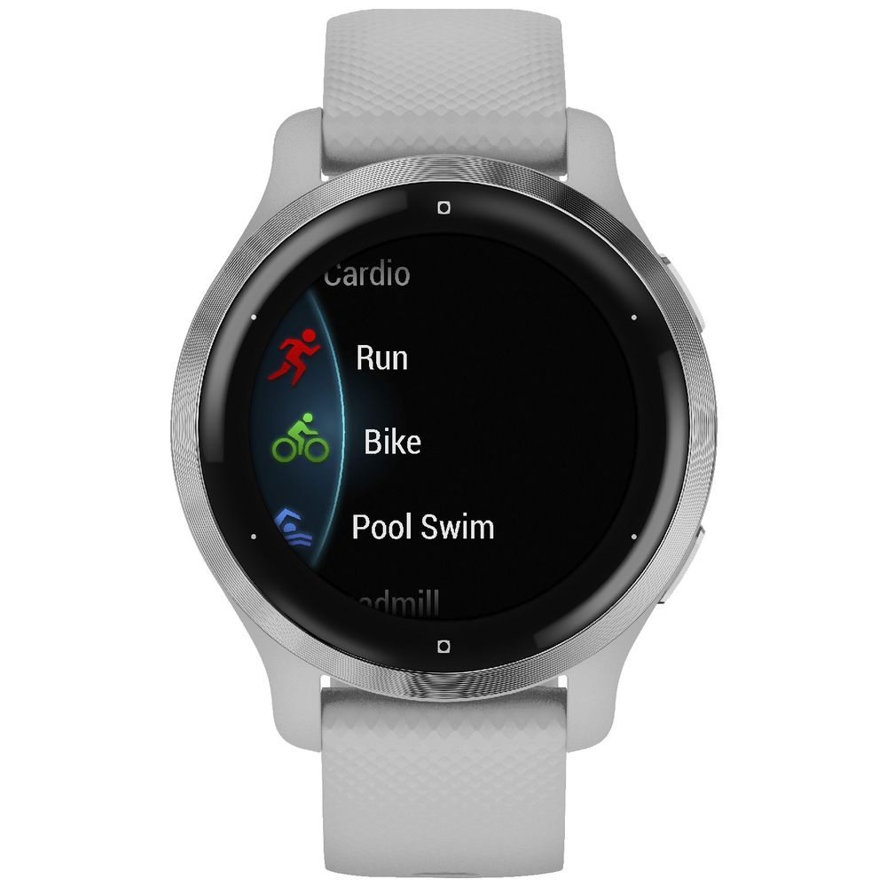 Garmin Venu 2S GPS Smartwatch Silver/Grey | Officeworks