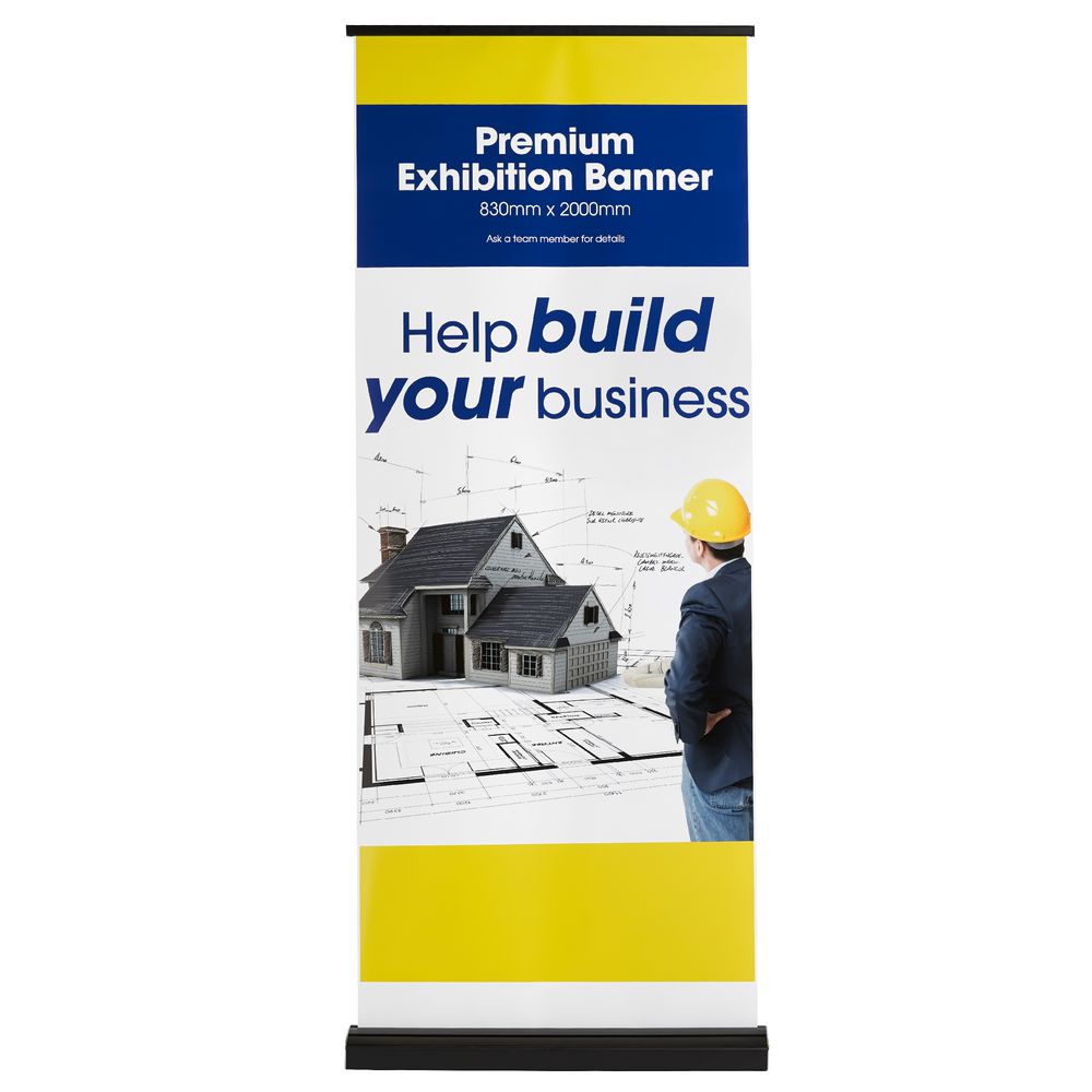 PREMIUM BANNER SET POLY 2M Officeworks