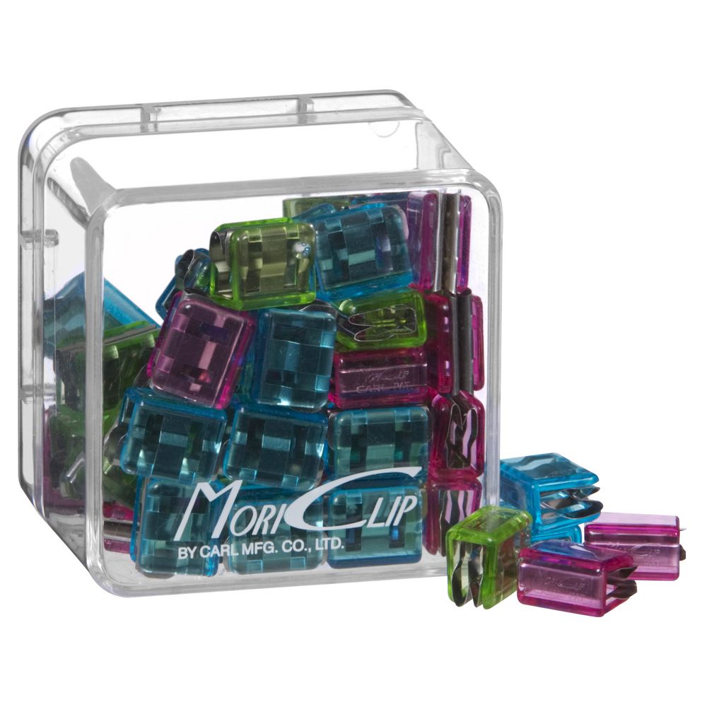 Carl 30 Page Mori Clips Assorted 50 Pack