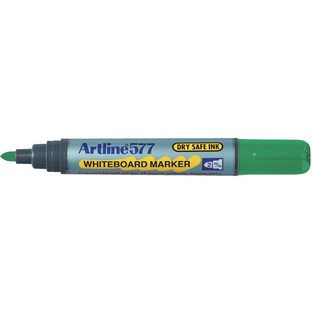 Artline 577 Whiteboard Marker Green