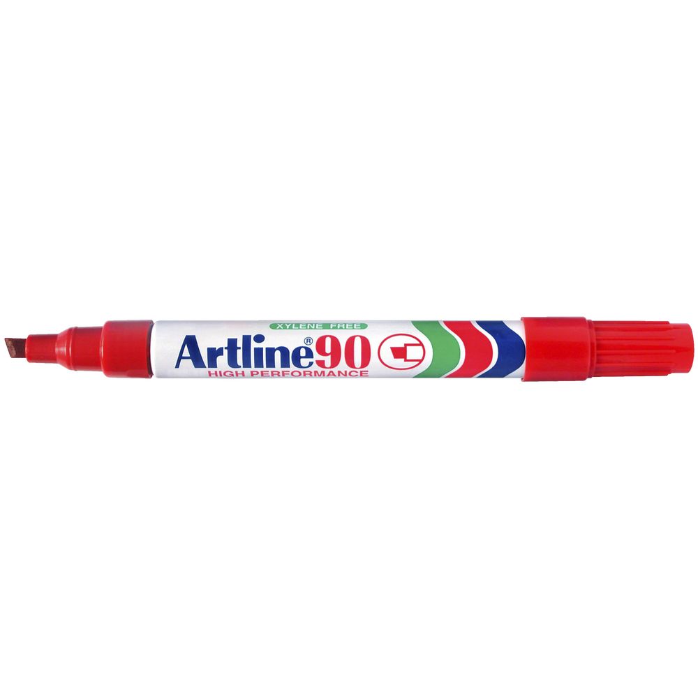 Artline 90 Permanent Marker Red
