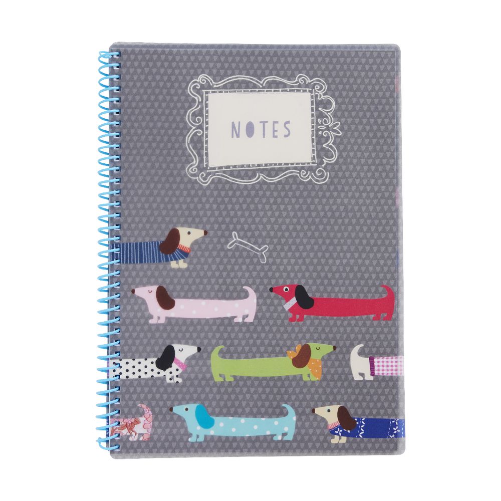 GO Stationery A4 Notebook Sausage Dogs