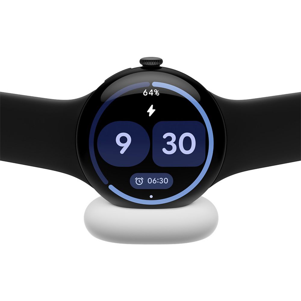 その他 Google - Google Pixel Watch Obsidian WiFi Bluetoo Google Pixel Watch 4 Wi-Fi 45mm Smartwatch - Matte Black