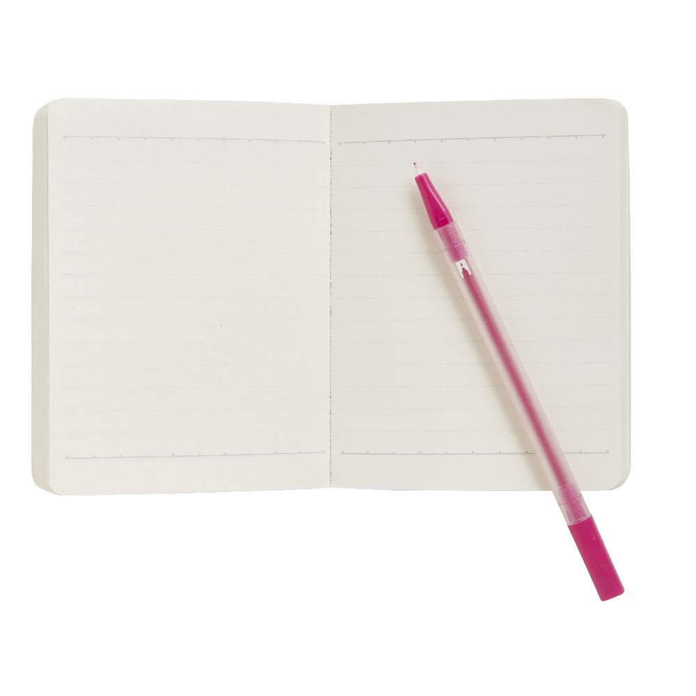 GO Stationery A6 Chunky Notebook Pink Owls