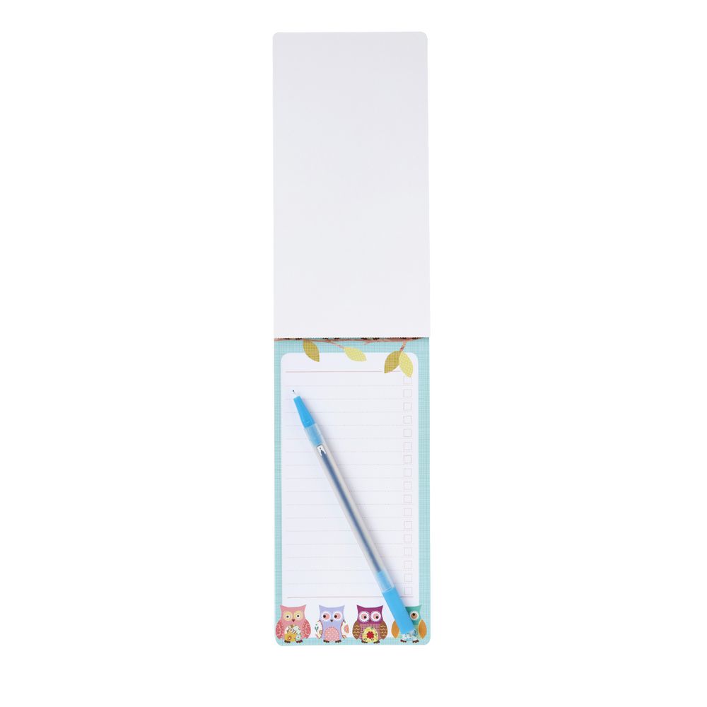 GO Stationery To Do List Pad Teal Owls