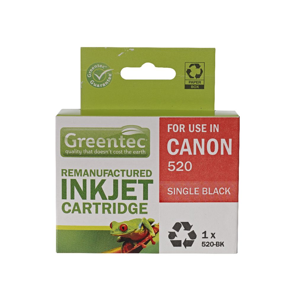 Greentec Alternate Canon PG520 Ink Cartridge Black