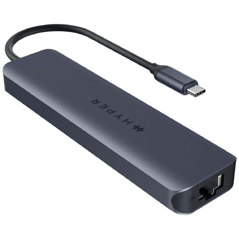 Hyperdrive 7-port USB-C Hub Midnight Blue | Officeworks