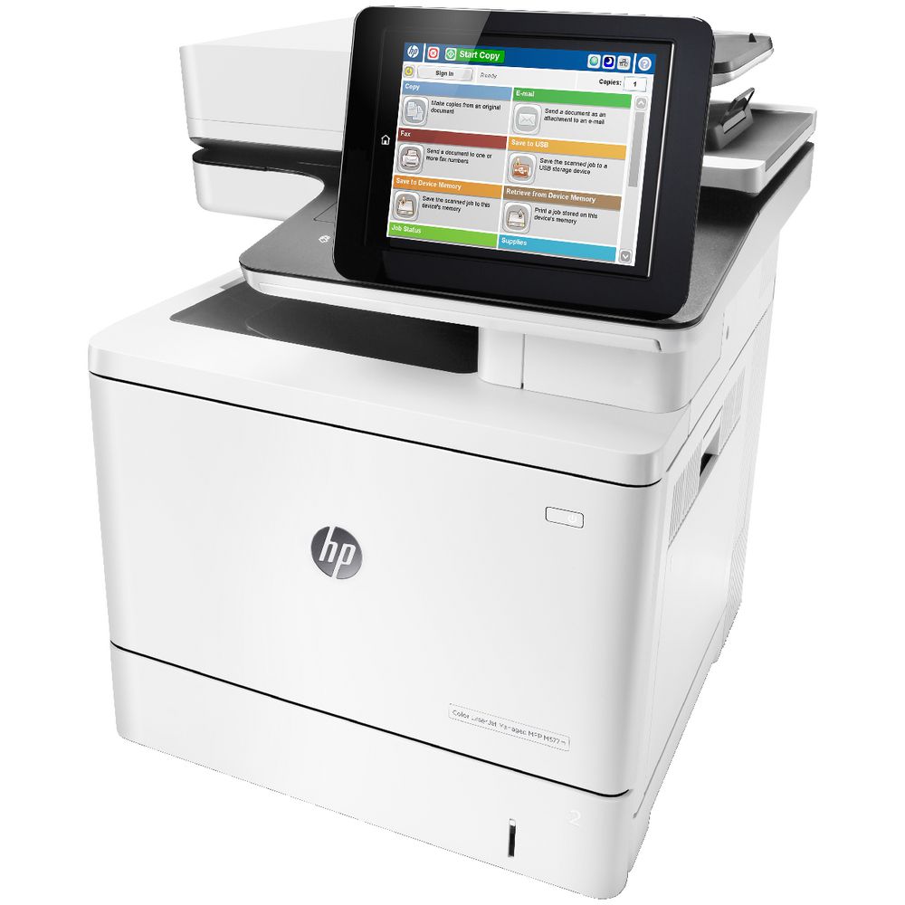 HP LaserJet Enterprise Colour MFP Printer M577f