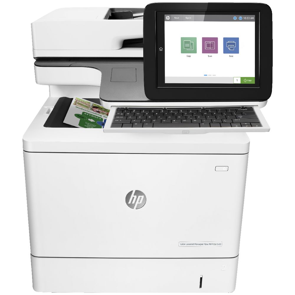 HP LaserJet Enterprise Flow Colour MFP Printer M577z
