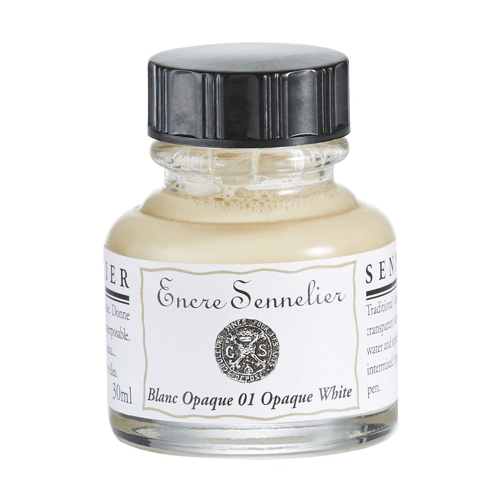 Sennelier Opaque Shellac Ink 30mL White