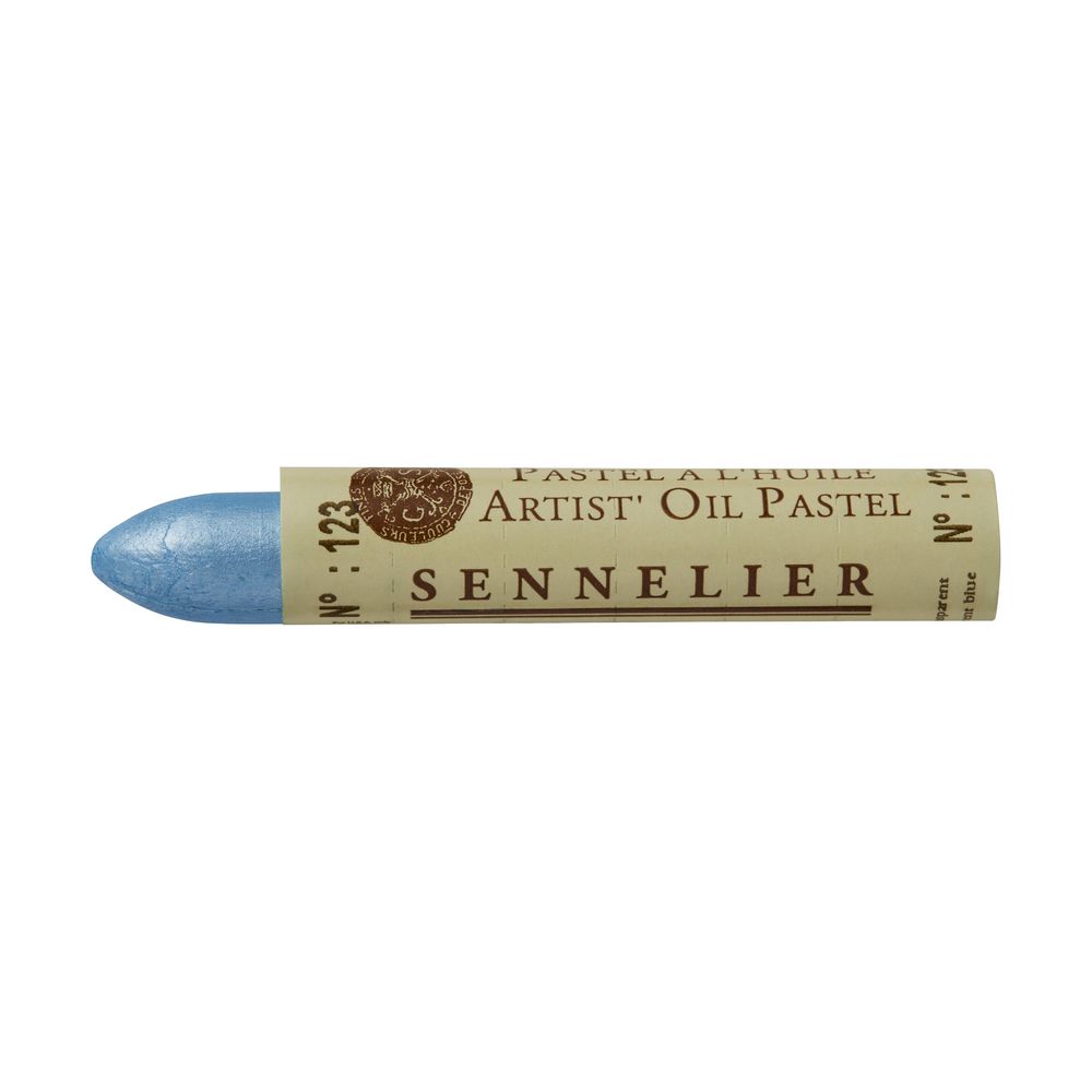Sennelier Iridescent Oil Pastel Transparent Blue
