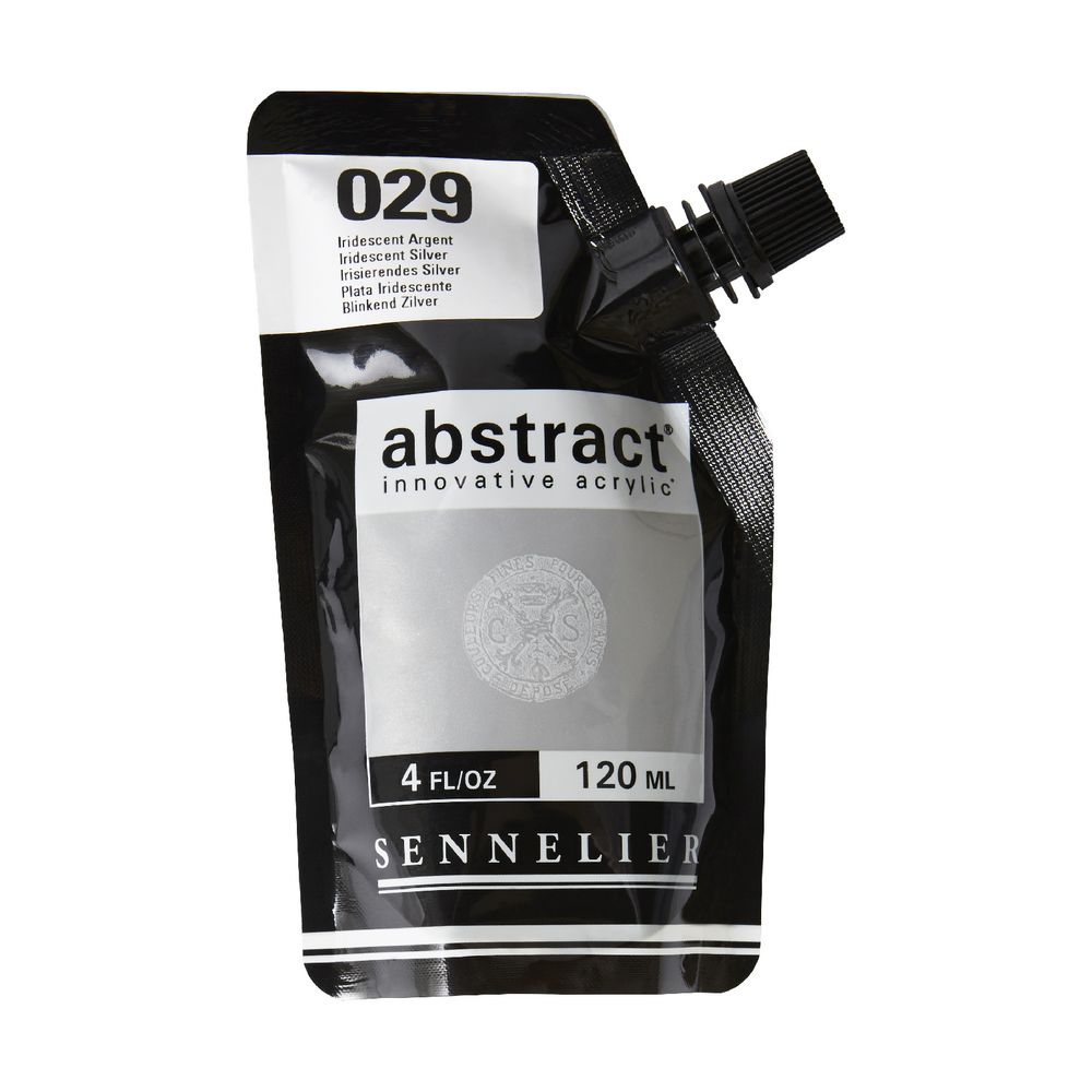 Sennelier Abstract Acrylic 120mL Iridescent Silver