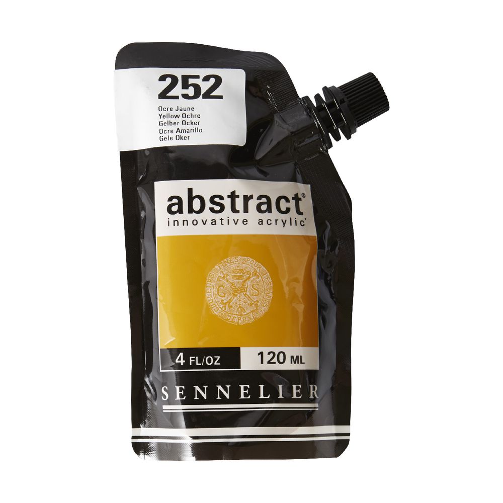 Sennelier Abstract Acrylic 120mL Yellow Ochre