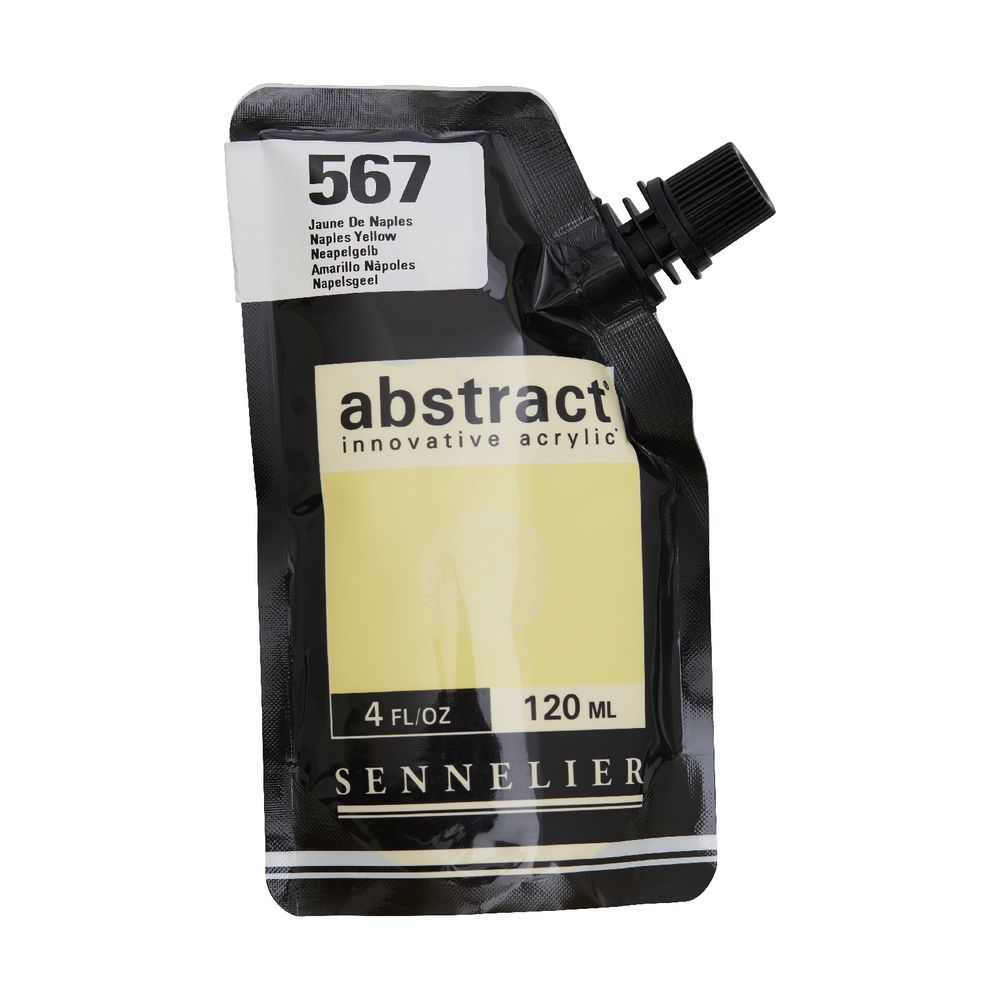 Sennelier Abstract Acrylic 120mL Naples Yellow
