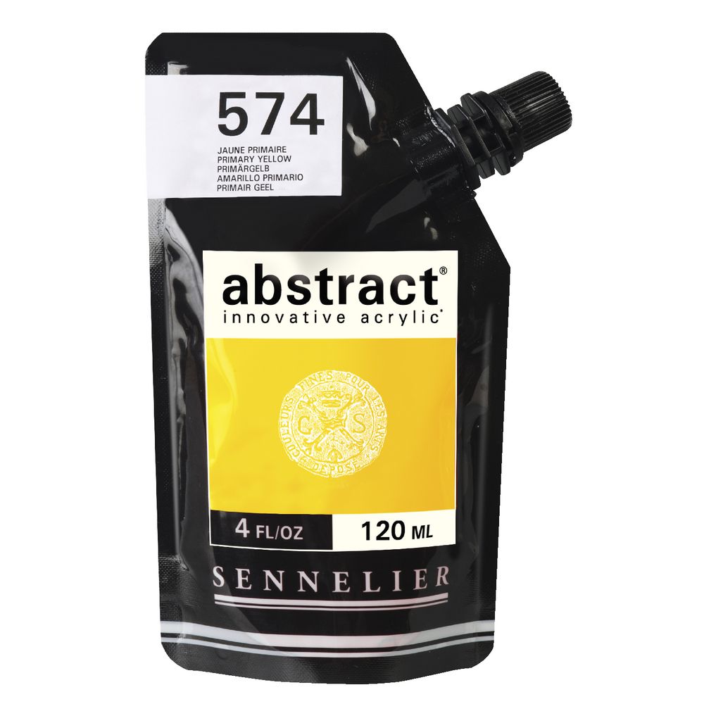 Sennelier Abstract Acrylic 120mL Primary Yellow