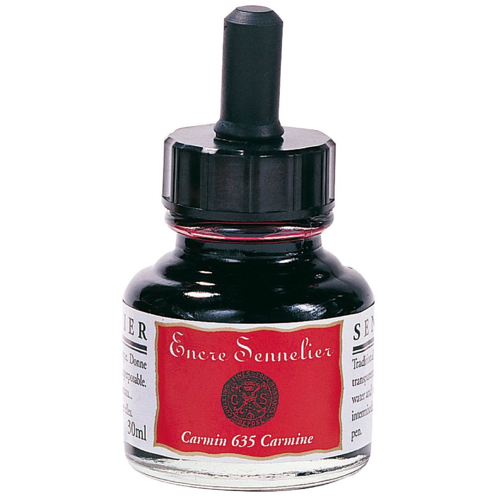 Sennelier Encre Drawing Ink 30mL Carmine