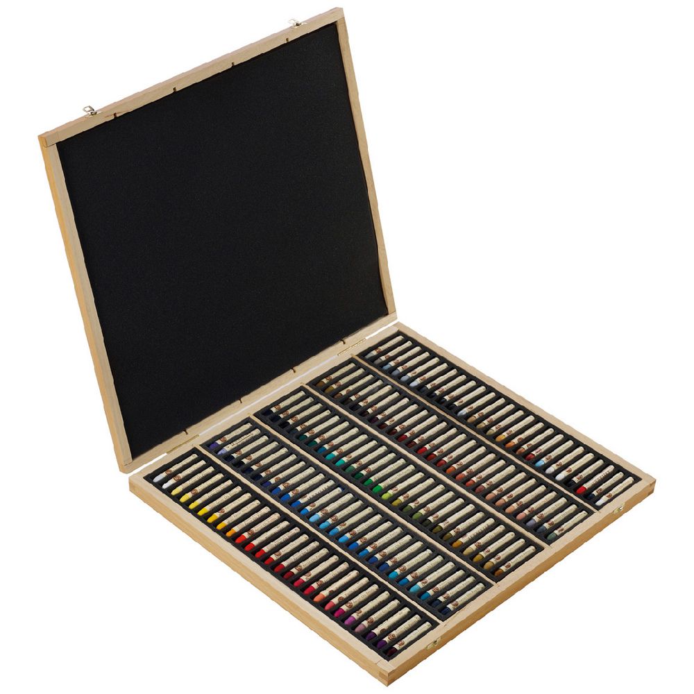 Sennelier Oil Pastels in Wooden Box Assorted 120 Pack
