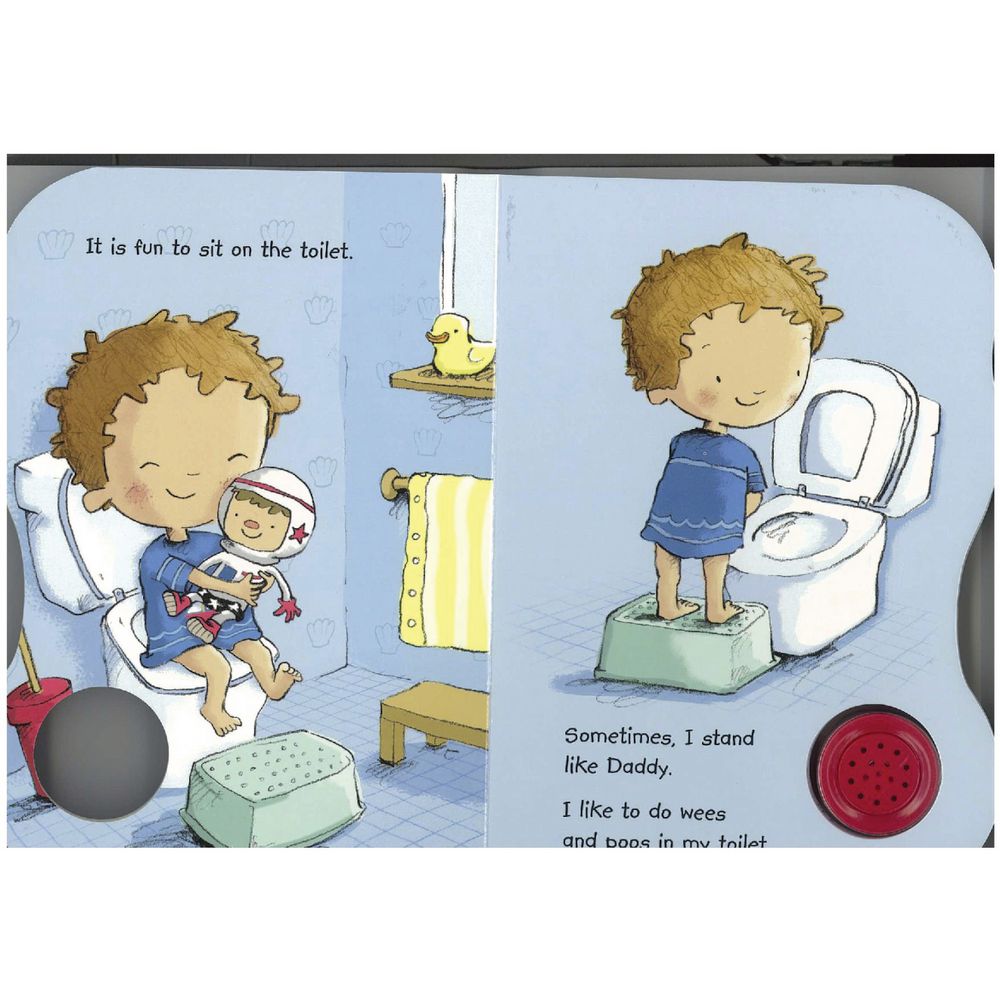 Hinkler Toilet Time for Boys Sound Book