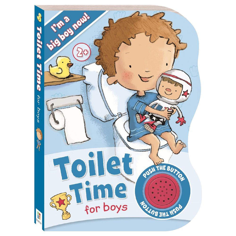 Hinkler Toilet Time for Boys Sound Book
