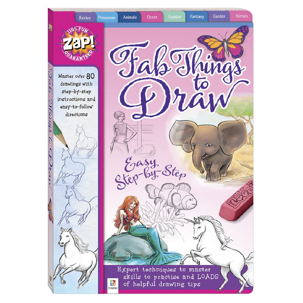Zap! Fab Things To Draw Book